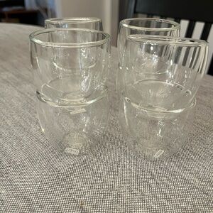 Bodum Double Walled Espresso Cups, Set of 8